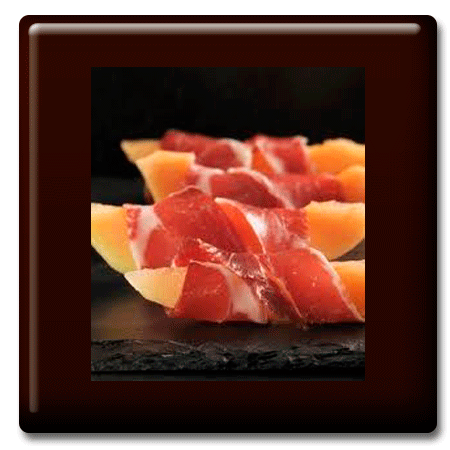 Melón con Jamón Serrano