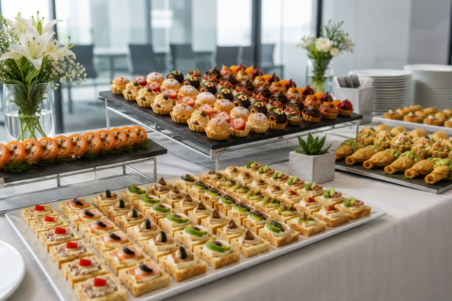 Catering empresarial para eventos
